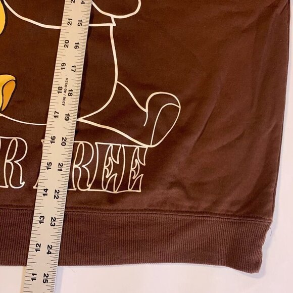 Disney Women's Winnie The Pooh Livin Bother Free Crew Neck Sweatshirt Size XL - Picture 9 of 9